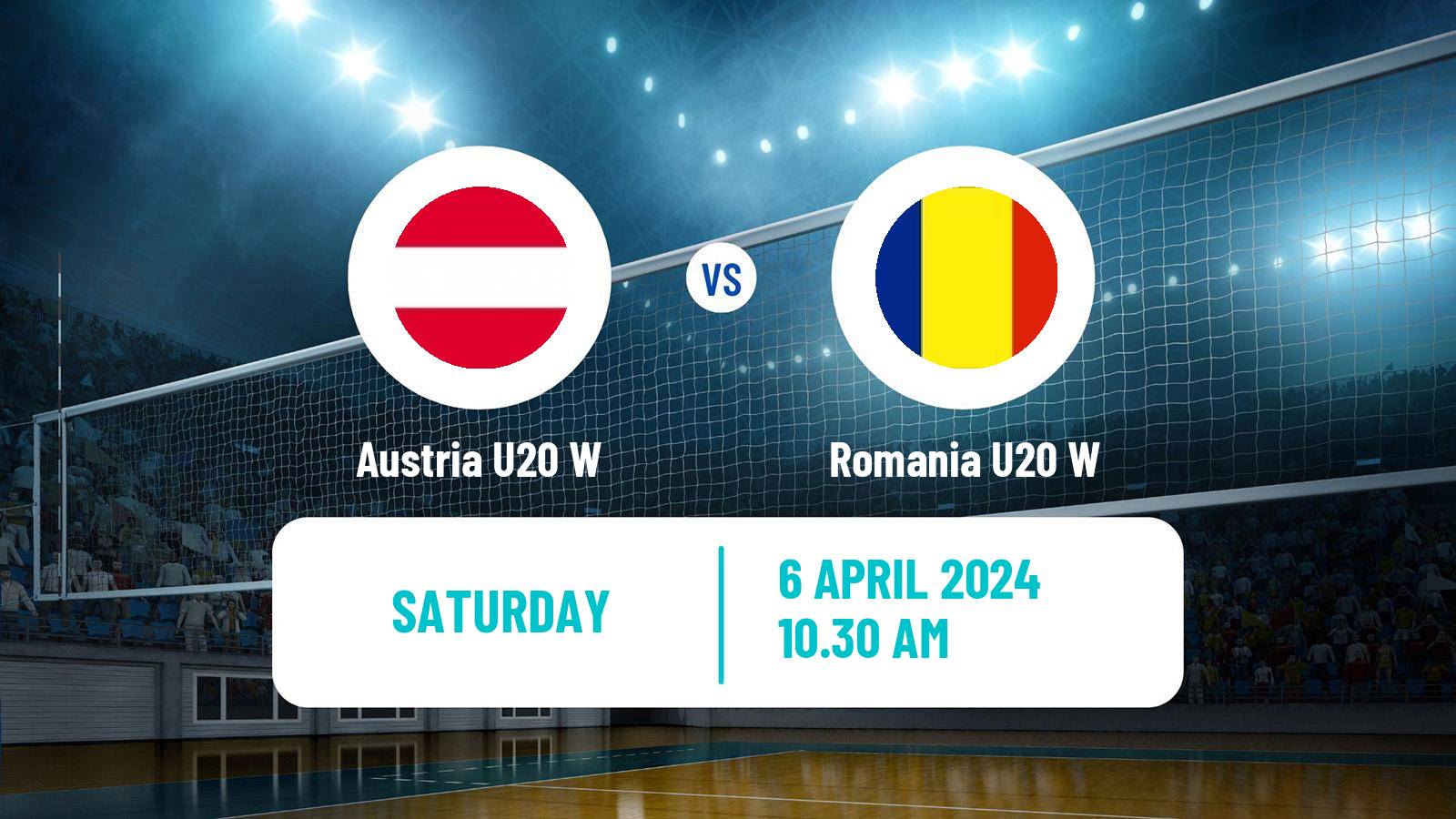 Volleyball European Championship U20 Volleyball Women Austria U20 W - Romania U20 W
