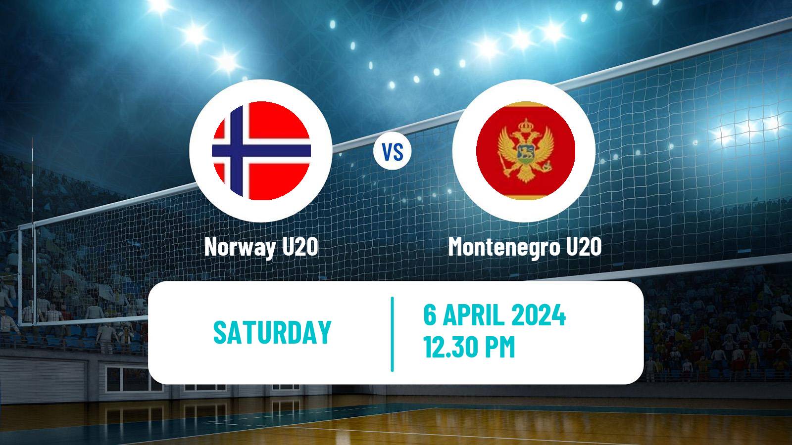 Volleyball European Championship U20 Volleyball Norway U20 - Montenegro U20