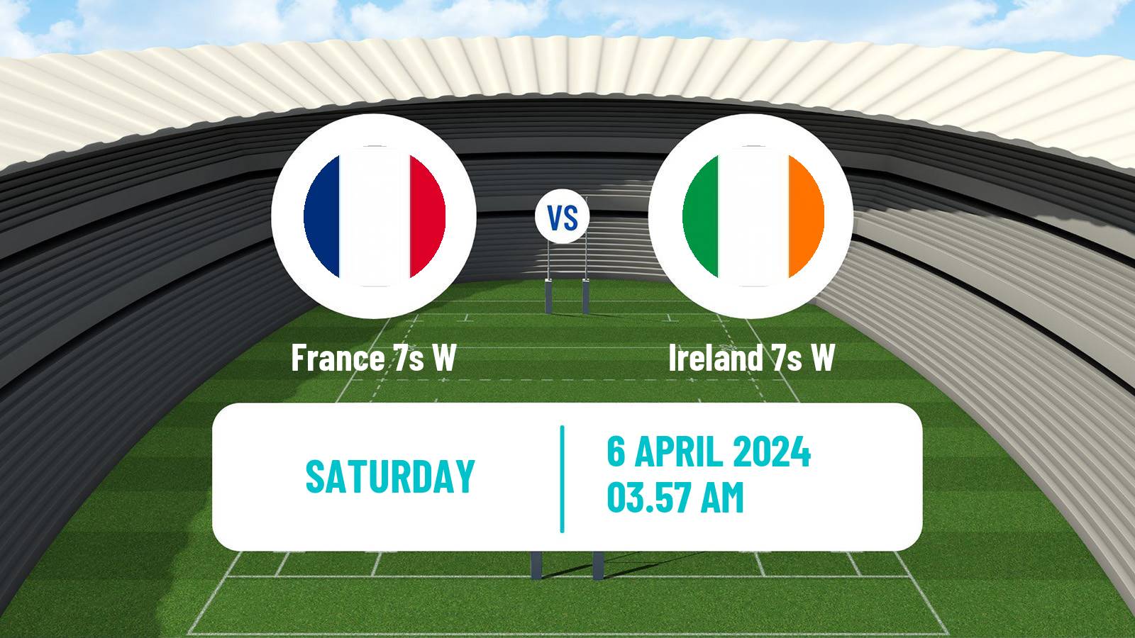Rugby union Sevens World Series Women - Hong Kong France 7s W - Ireland 7s W