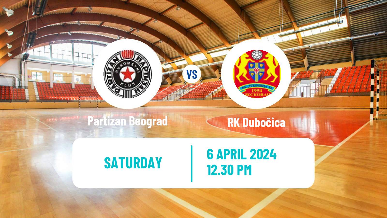 Handball Serbian Superliga Handball Partizan Beograd - Dubočica