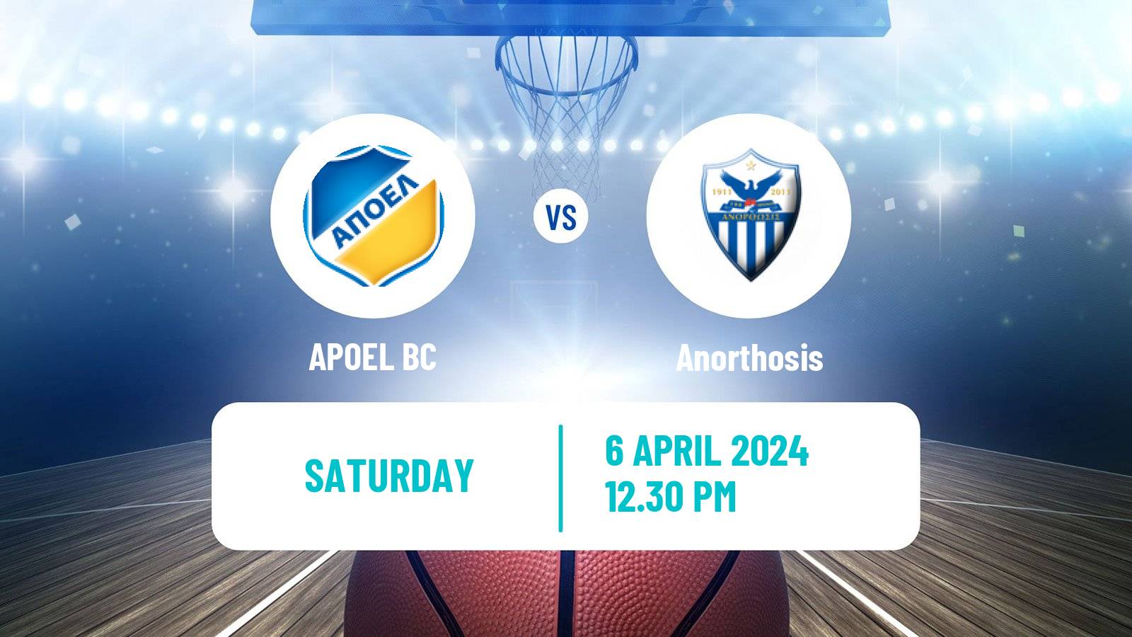 Basketball Cypriot Division A Basketball APOEL - Anorthosis