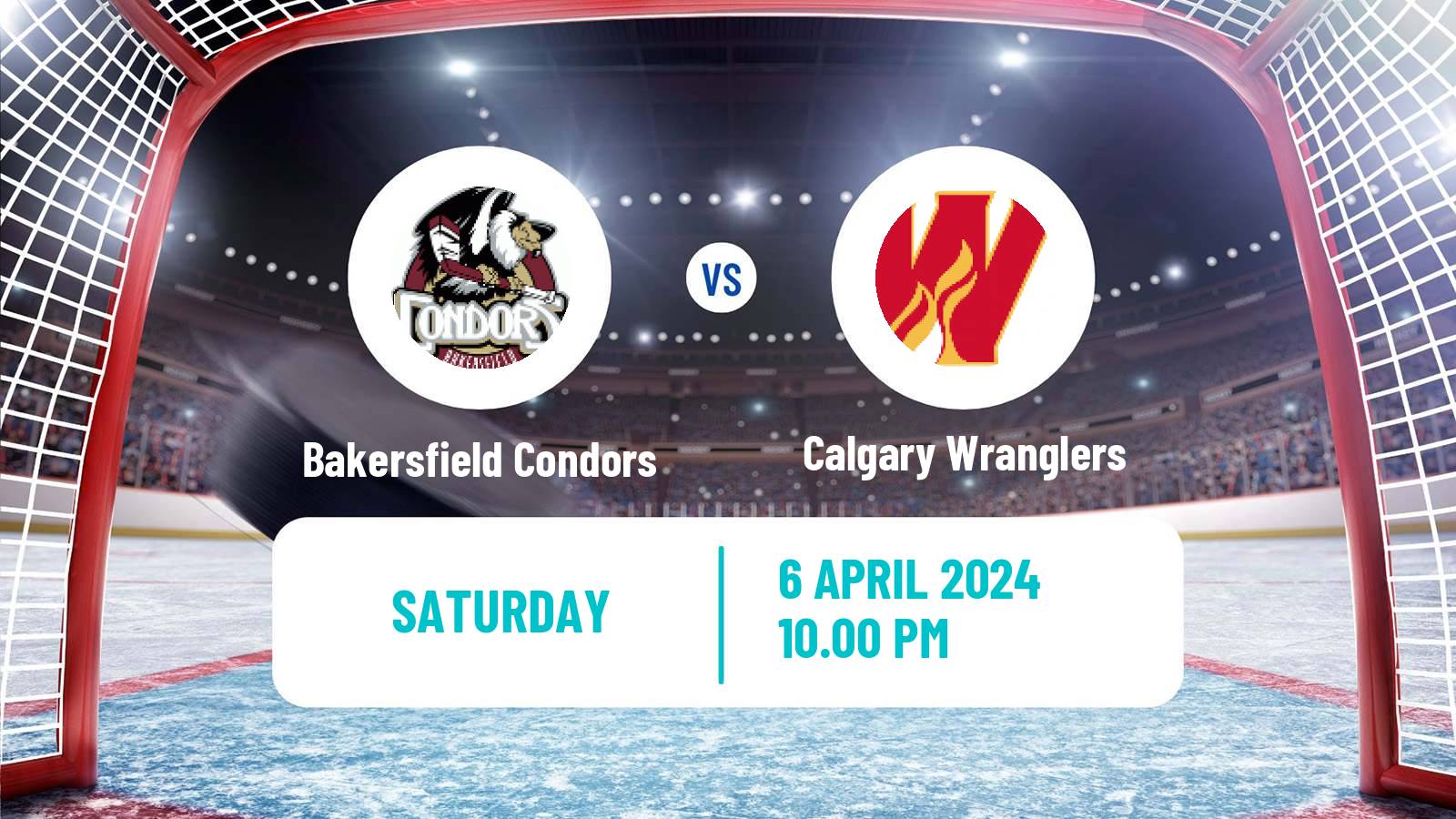Hockey AHL Bakersfield Condors - Calgary Wranglers