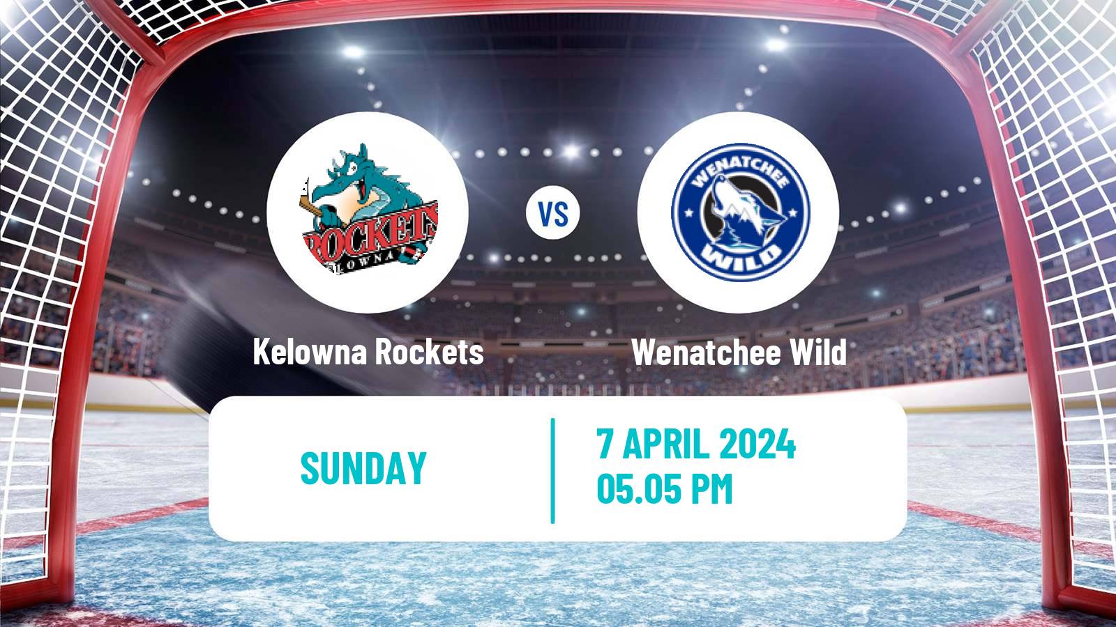 Hockey WHL Kelowna Rockets - Wenatchee Wild