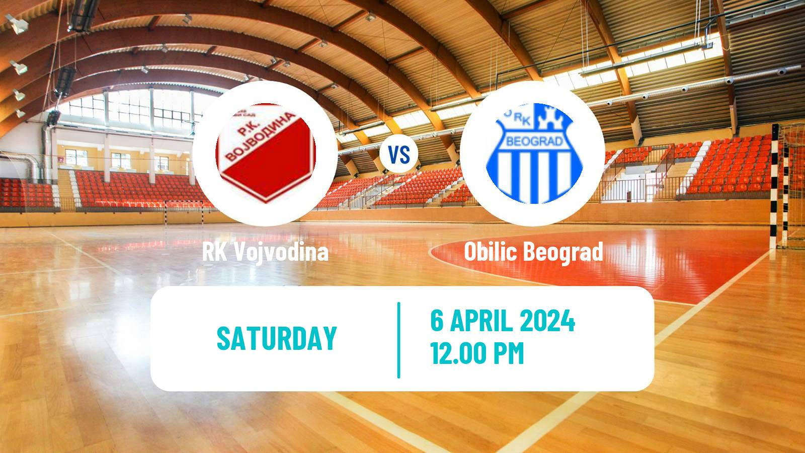 Handball Serbian Superliga Handball RK Vojvodina - Obilic Beograd