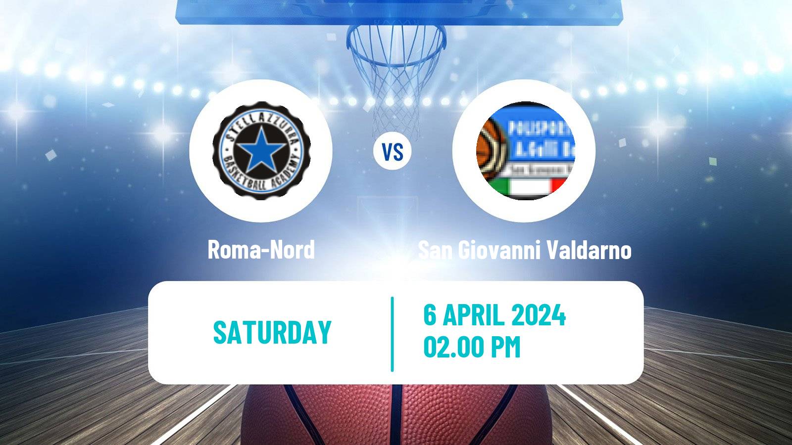 Basketball Serie A2 Basketball Women Group A Roma-Nord - San Giovanni Valdarno