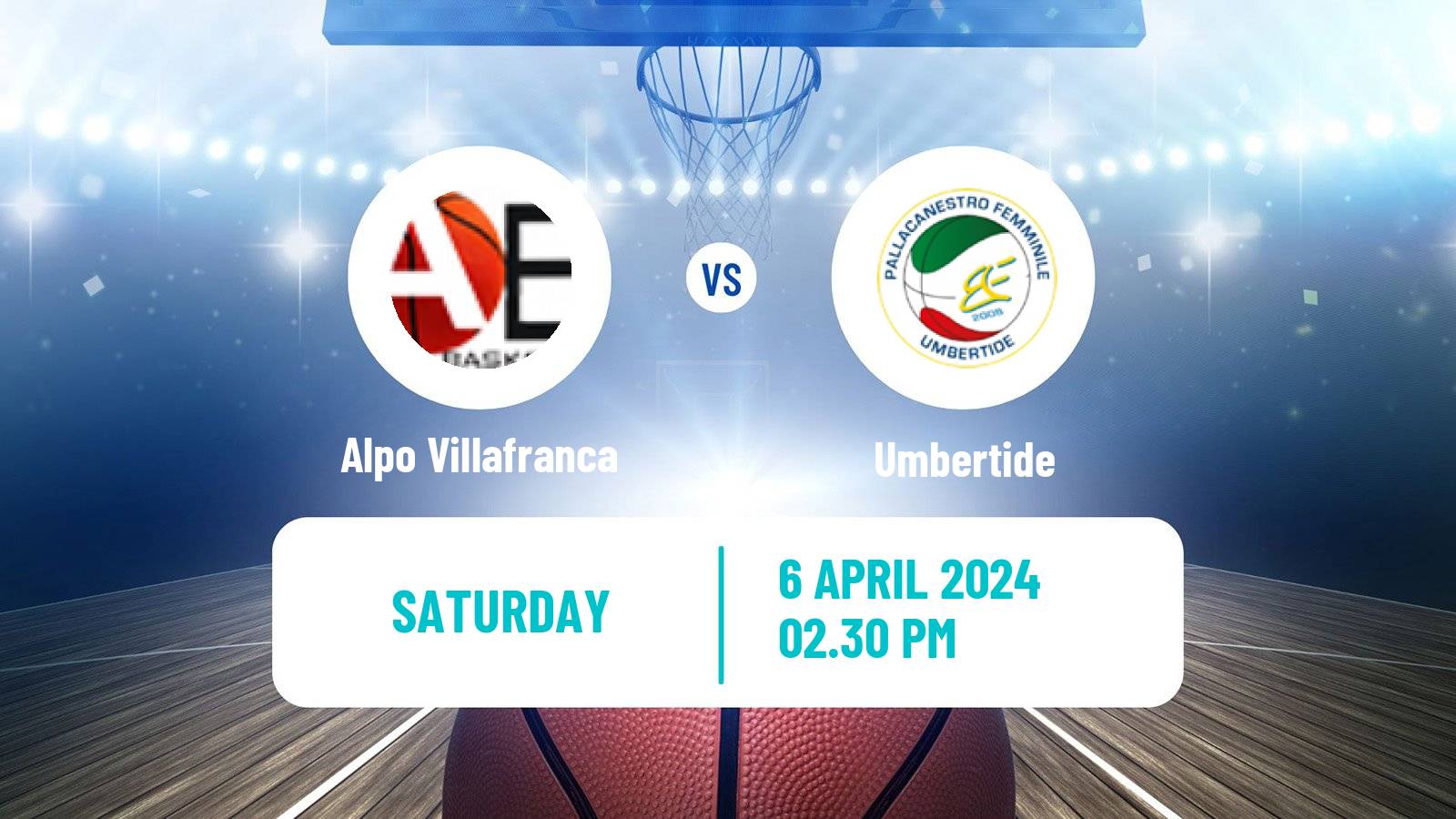 Basketball Serie A2 Basketball Women Group B Alpo Villafranca - Umbertide