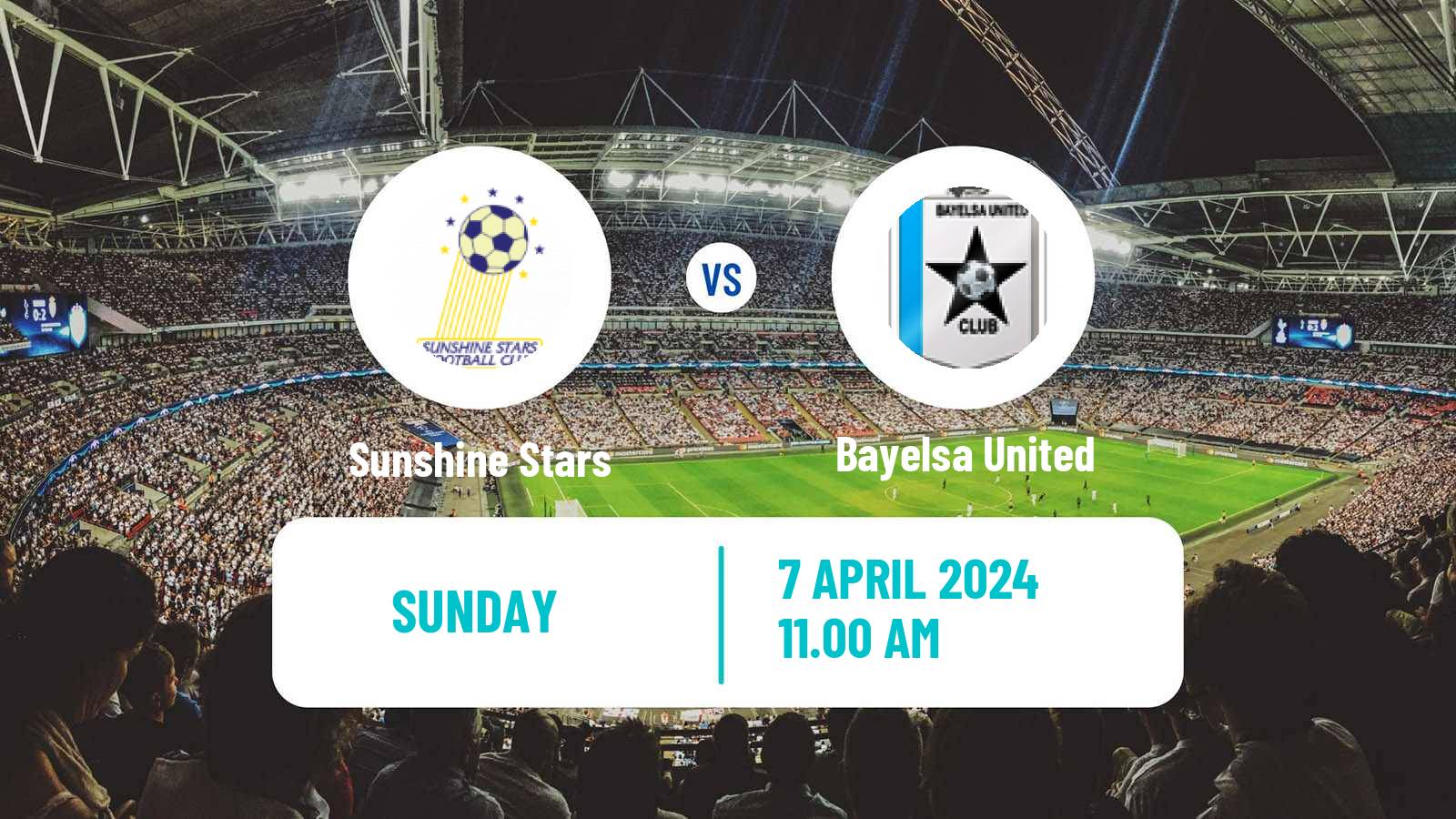Soccer Nigerian Premier League Sunshine Stars - Bayelsa United