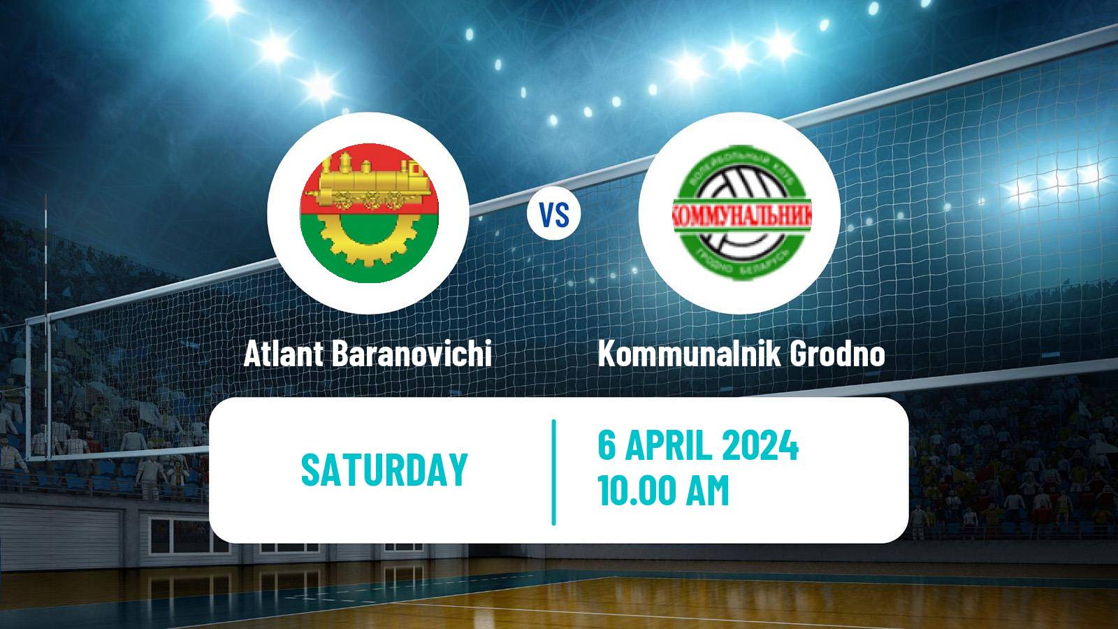 Volleyball Belarusian Championship Volleyball Women Atlant Baranovichi - Kommunalnik Grodno