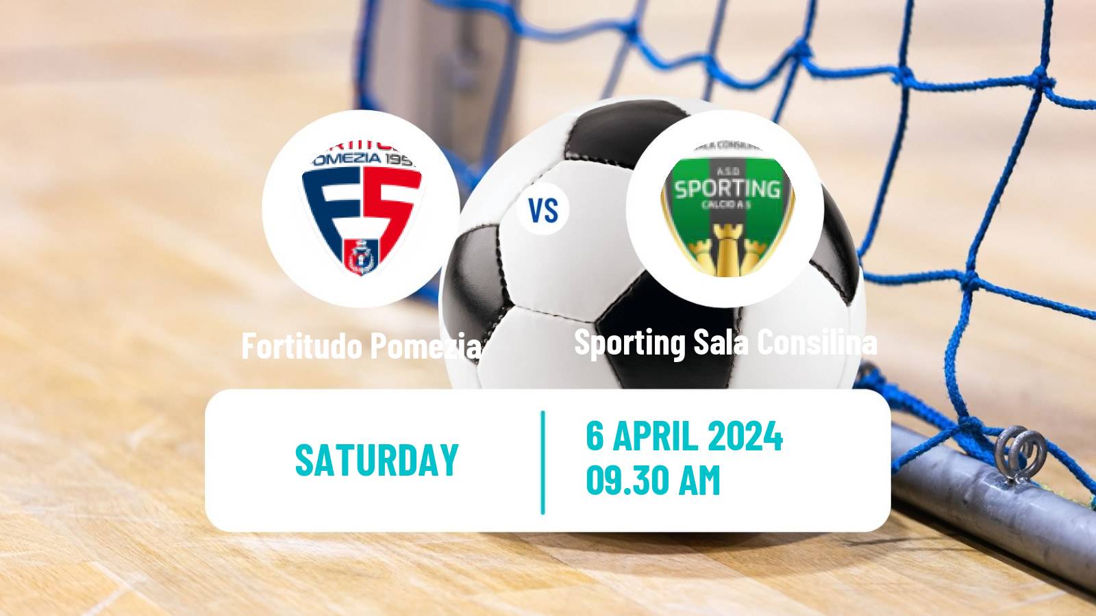 Futsal Italian Serie A Futsal Fortitudo Pomezia - Sporting Sala Consilina