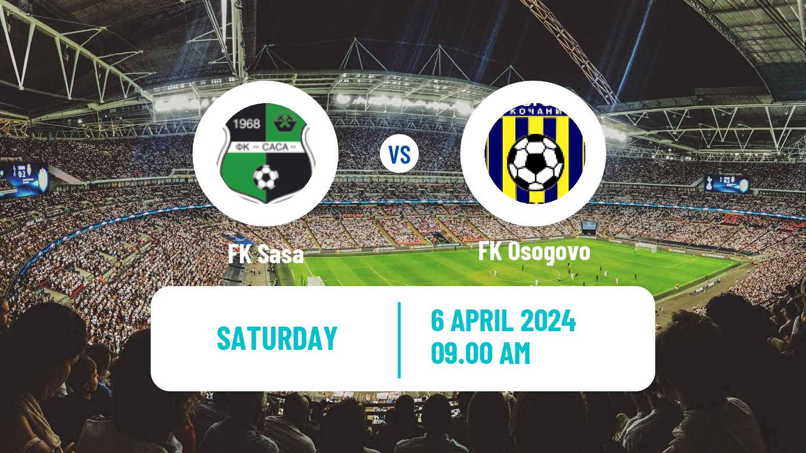 Soccer North Macedonian 2 MFL Sasa - Osogovo