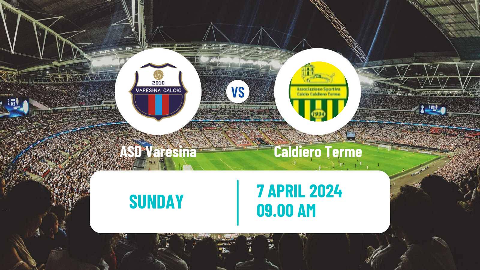 Soccer Italian Serie D - Group B Varesina - Caldiero Terme
