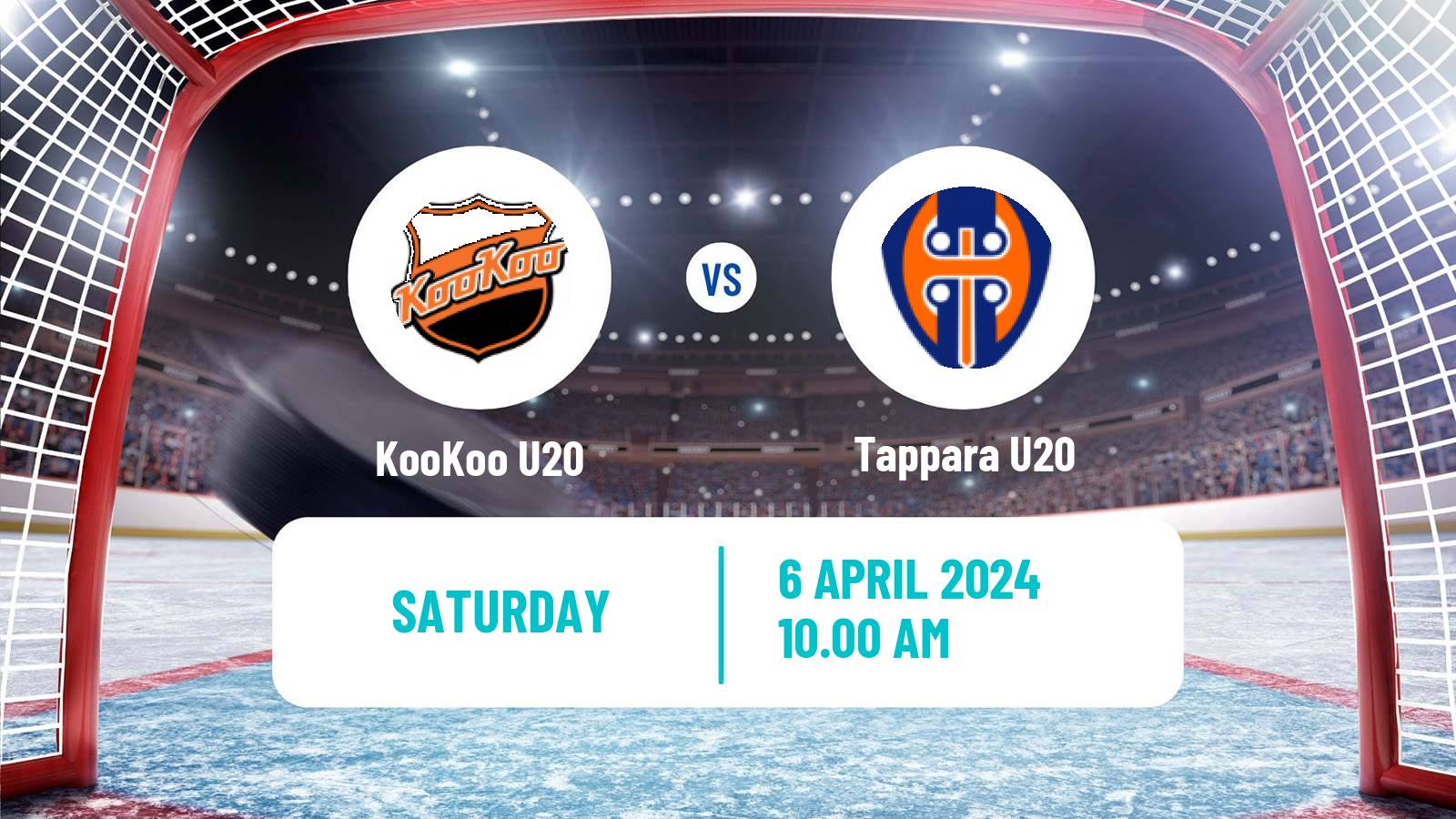 Hockey Finnish SM-sarja U20 KooKoo U20 - Tappara U20
