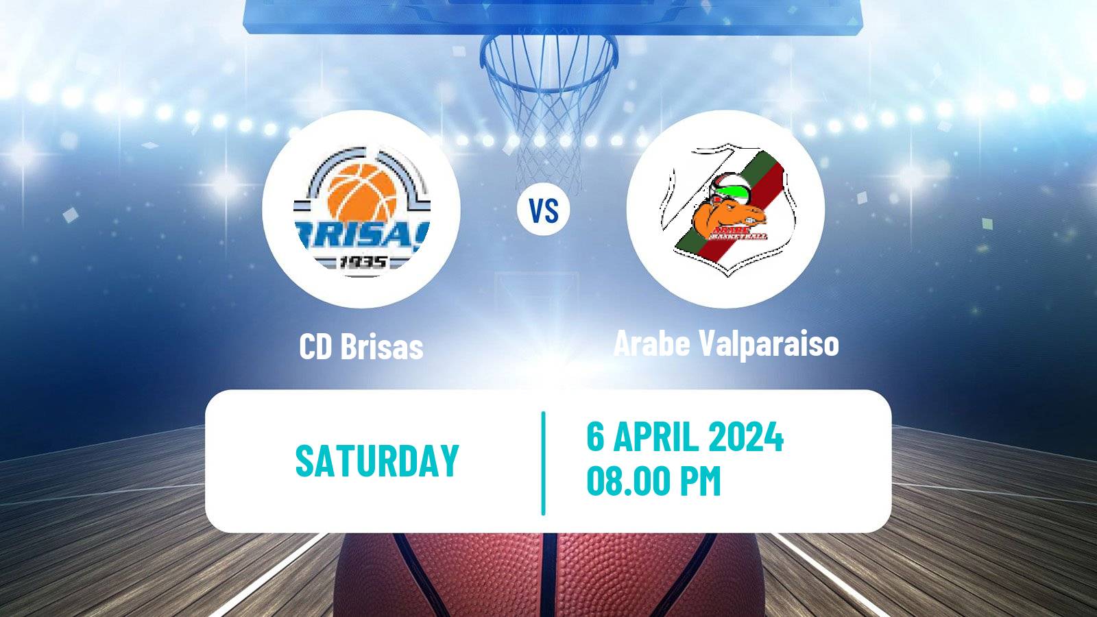 Basketball Chilean LNB 2 Brisas - Arabe Valparaiso