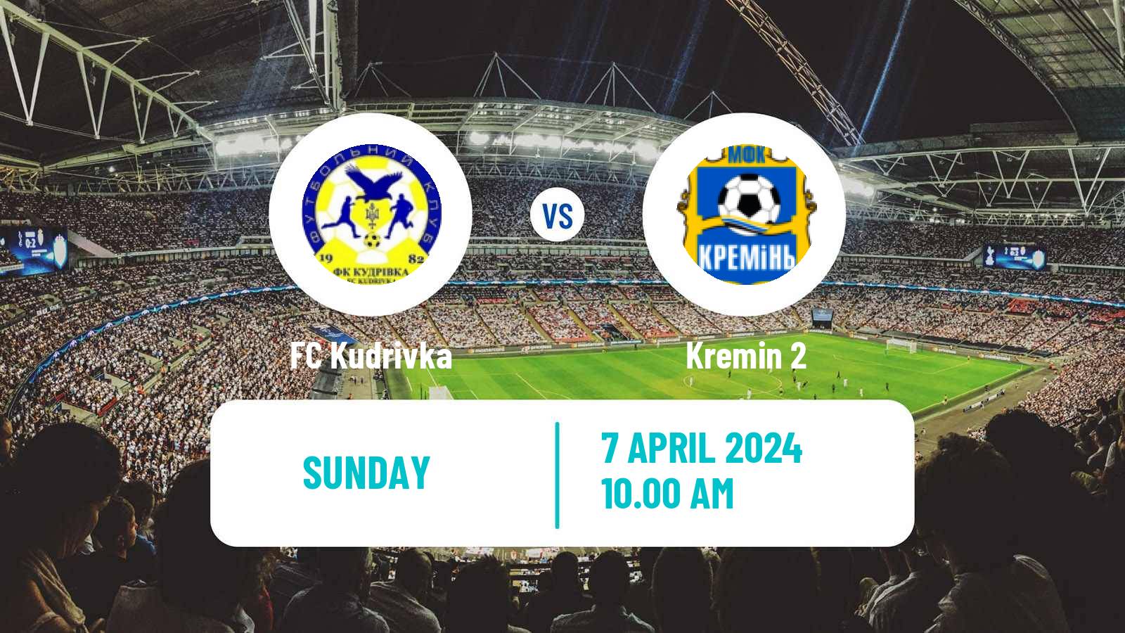 Soccer Ukrainian Druha Liga Kudrivka - Kremin 2