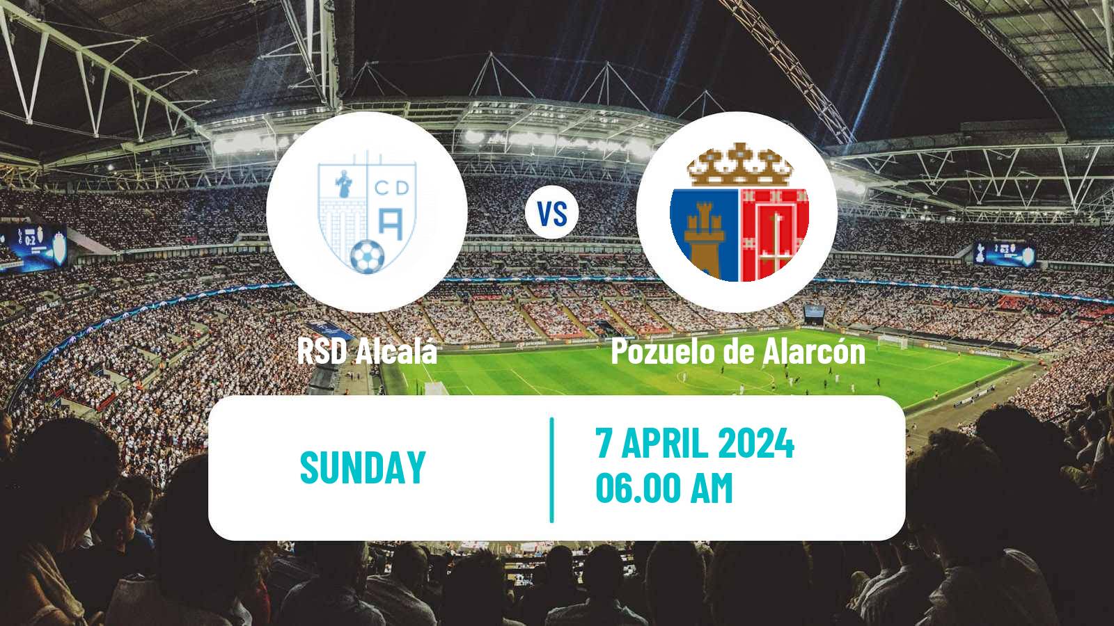 Soccer Spanish Tercera RFEF - Group 7 Alcalá - Pozuelo de Alarcón