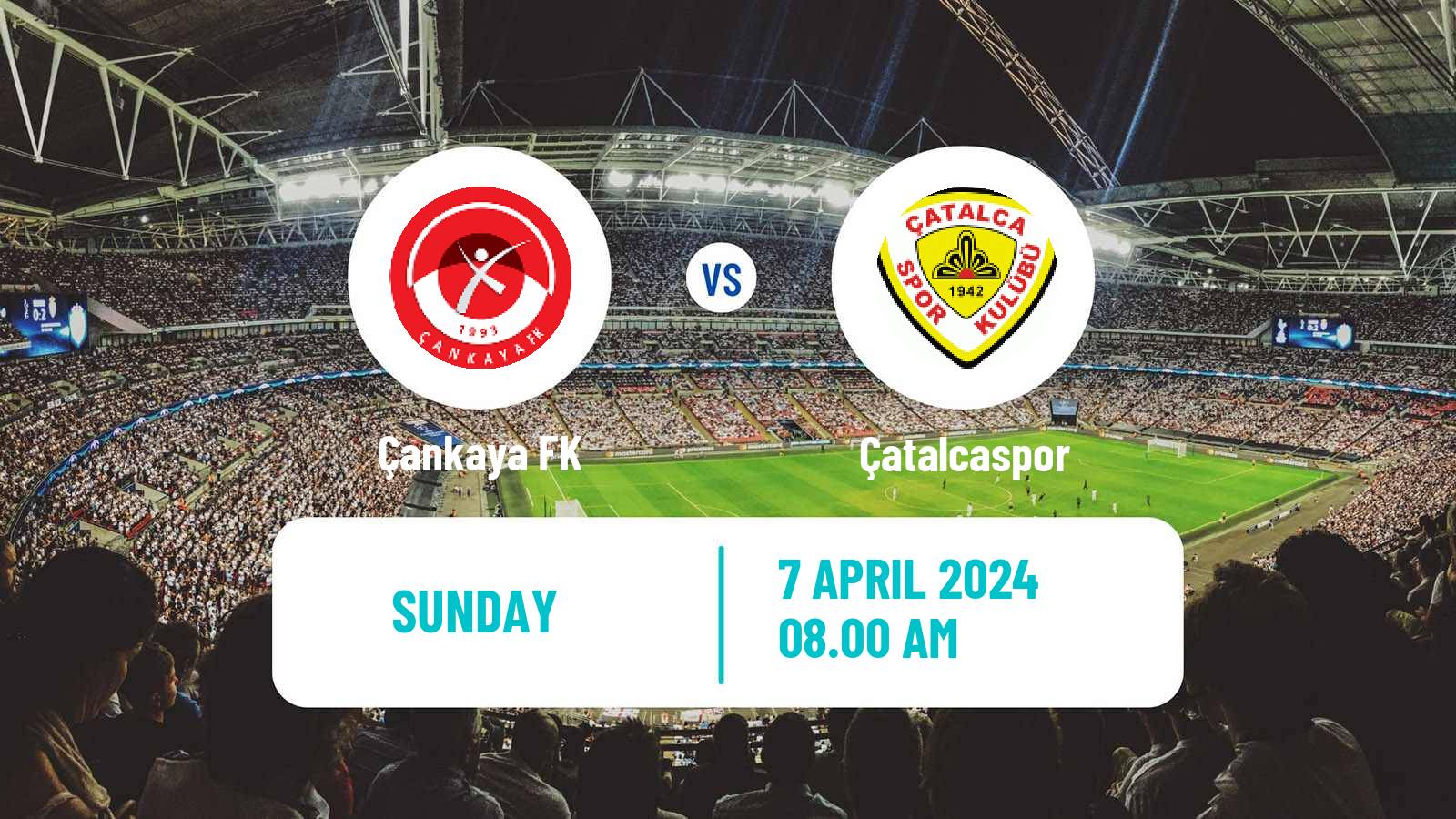 Soccer Turkish 3 Lig Group 4 Çankaya - Çatalcaspor