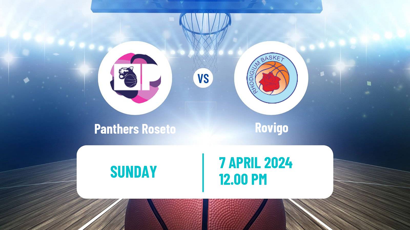 Basketball Serie A2 Basketball Women Group B Panthers Roseto - Rovigo