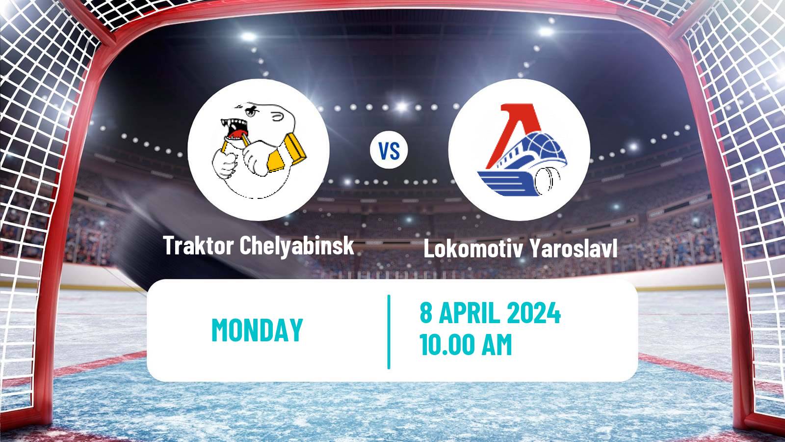 Hockey KHL Traktor Chelyabinsk - Lokomotiv Yaroslavl