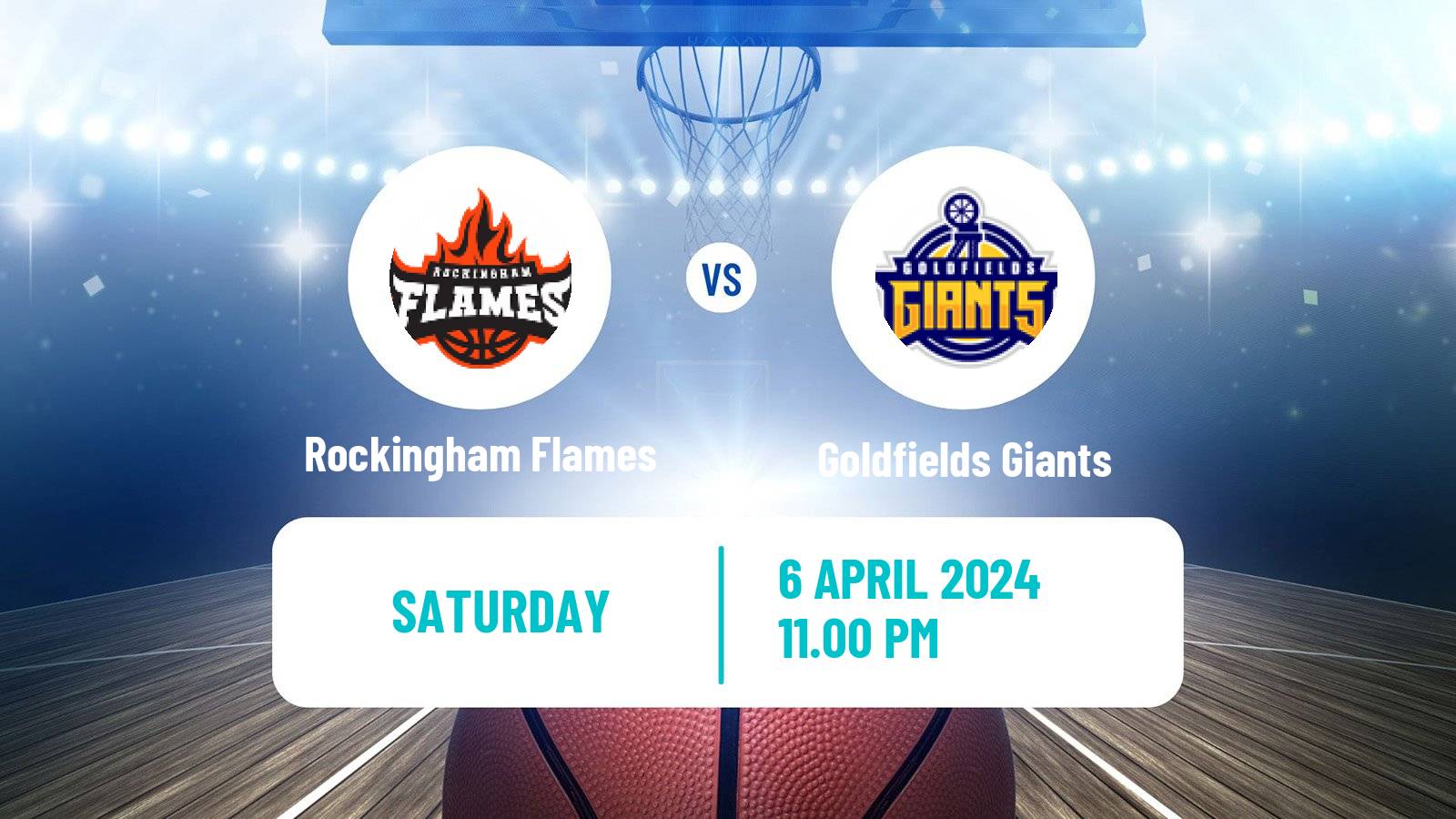 Basketball Australian NBL1 West Women Rockingham Flames - Goldfields Giants