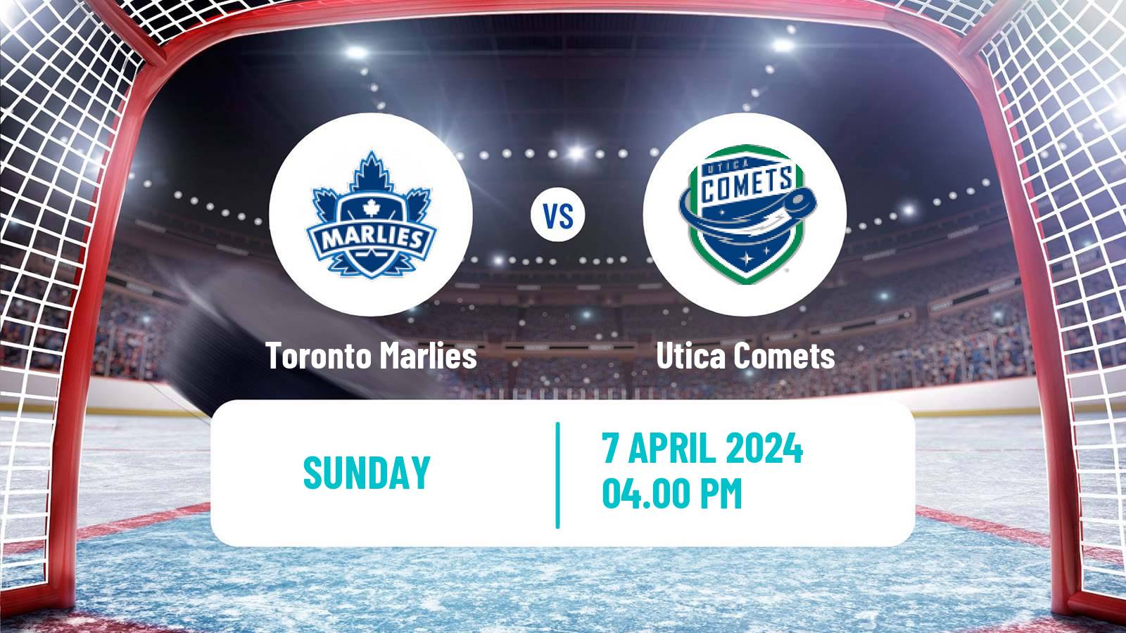 Hockey AHL Toronto Marlies - Utica Comets