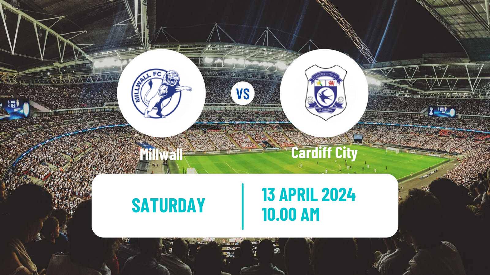 Soccer English League Championship Millwall - Cardiff City