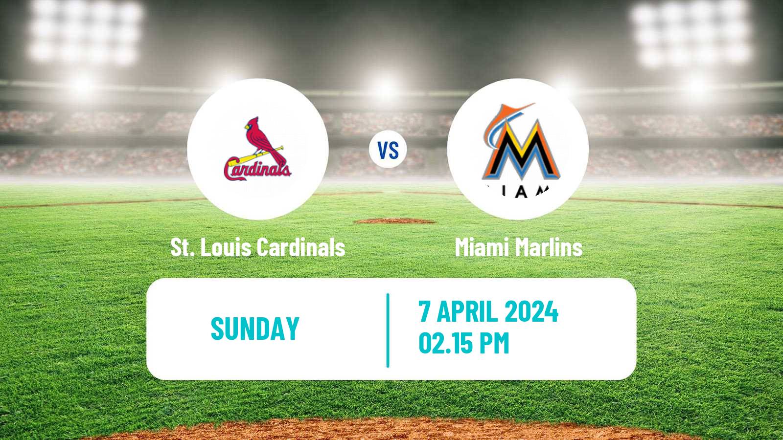 Baseball MLB St. Louis Cardinals - Miami Marlins