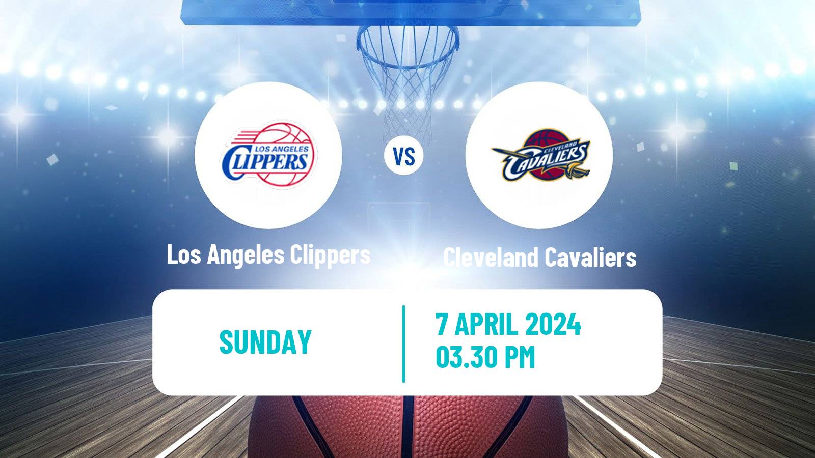 Basketball NBA Los Angeles Clippers - Cleveland Cavaliers