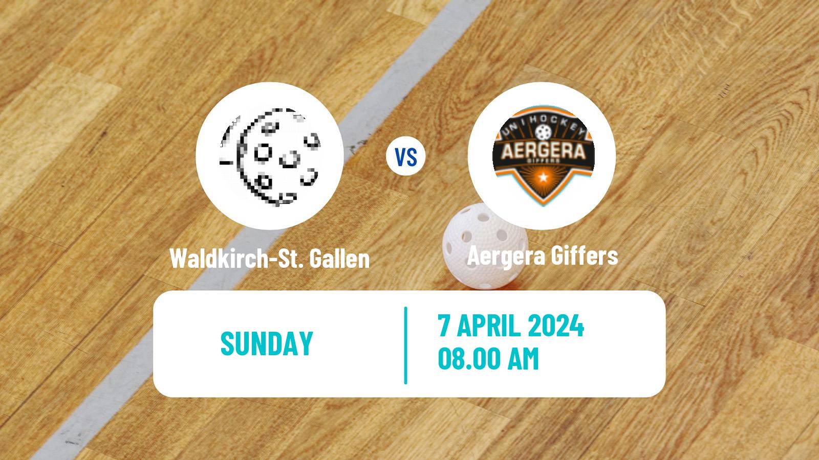 Floorball Swiss NLA Floorball Women Waldkirch-St. Gallen - Aergera Giffers