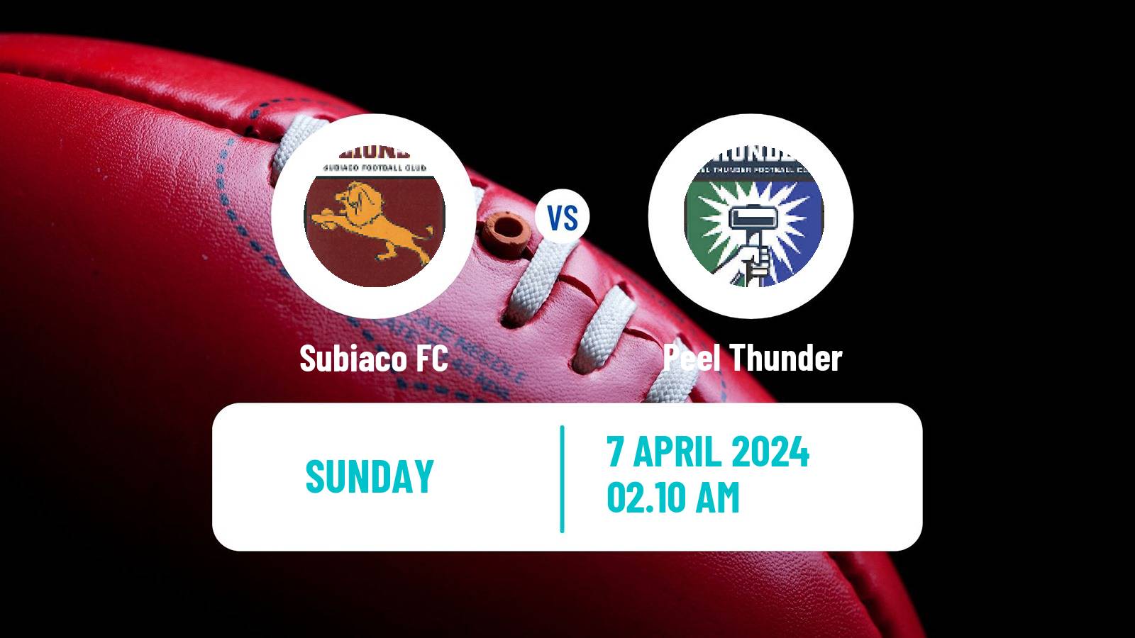 Aussie rules WAFL Subiaco - Peel Thunder