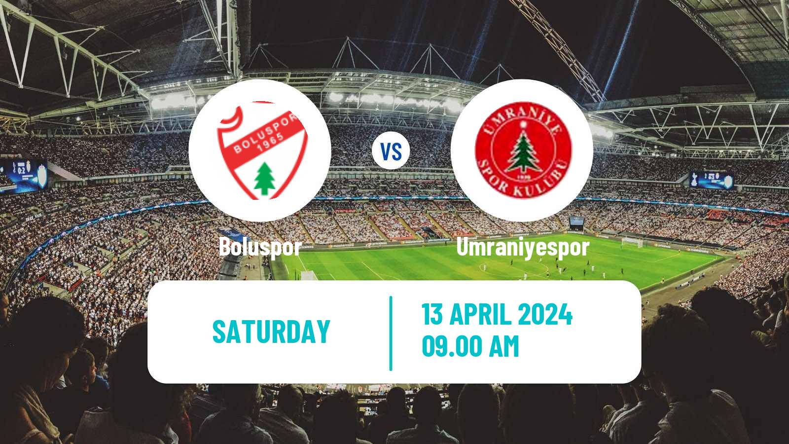 Soccer Turkish First League Boluspor - Umraniyespor