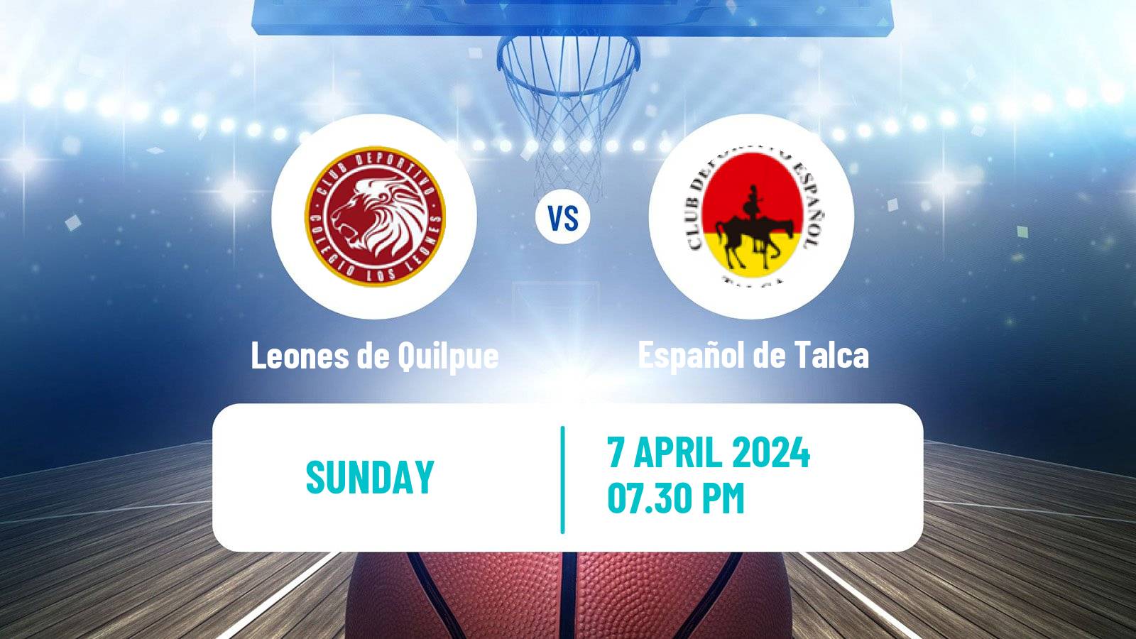 Basketball Chilean LNB Leones de Quilpue - Español de Talca