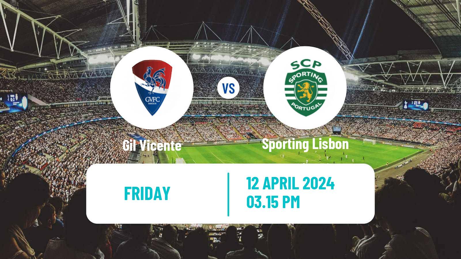 Soccer Liga Portugal Gil Vicente - Sporting Lisbon