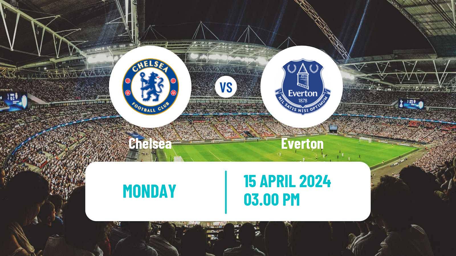 Soccer English Premier League Chelsea - Everton