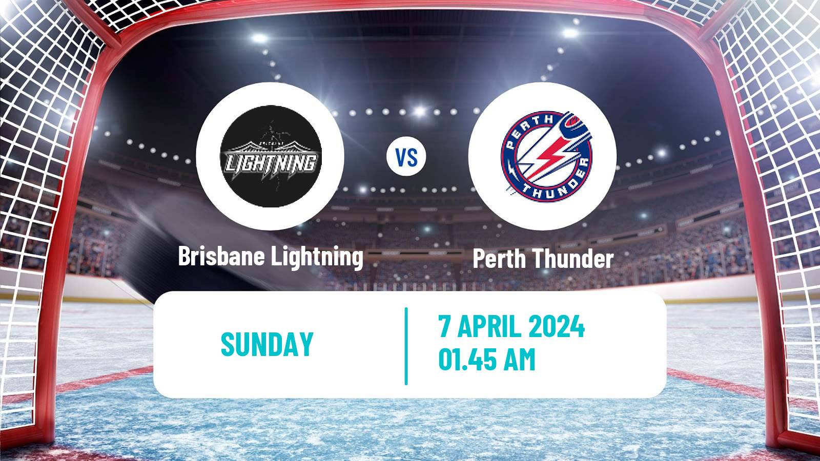 Hockey Australian Ice Hockey League Brisbane Lightning - Perth Thunder