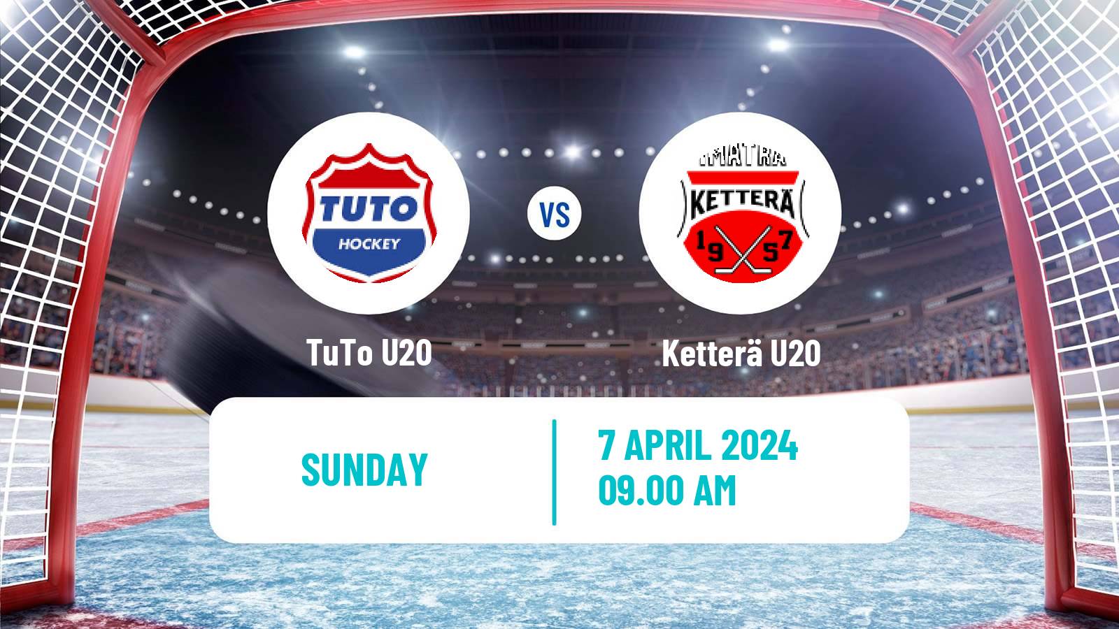 Hockey Finnish SM-sarja U20 TuTo U20 - Ketterä U20