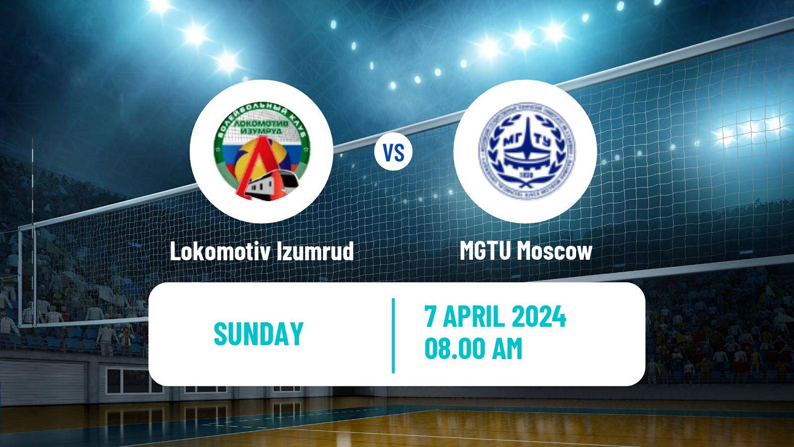 Volleyball Russian Vysshaya League A Volleyball Lokomotiv Izumrud - MGTU Moscow