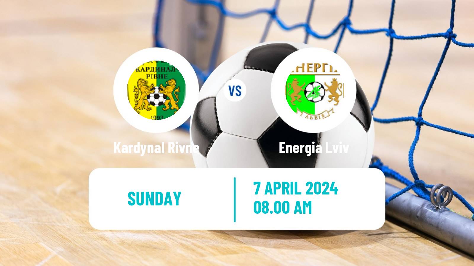 Futsal Ukrainian Extra Liga Futsal Kardynal Rivne - Energia Lviv