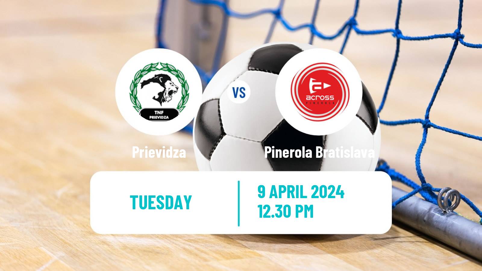 Futsal Slovak Extraliga Futsal Prievidza - Pinerola Bratislava