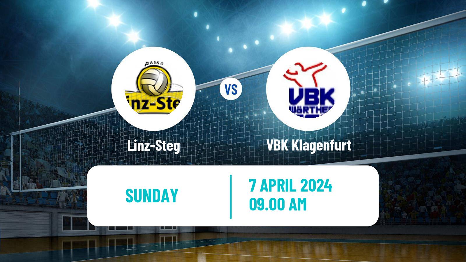 Volleyball Austrian Volley League Linz-Steg - VBK Klagenfurt