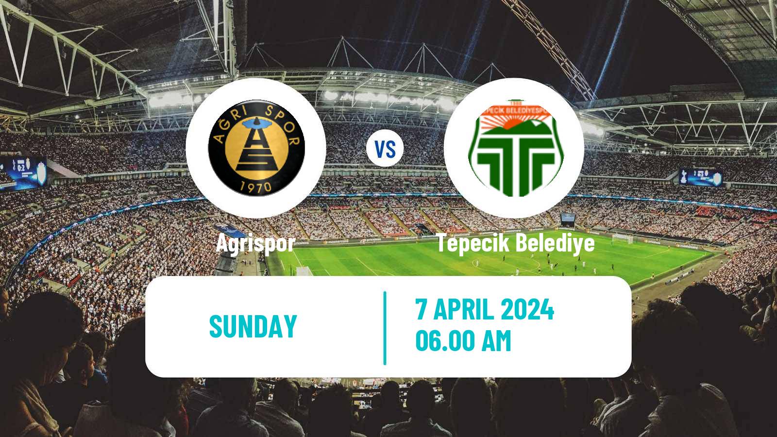 Soccer Turkish 3 Lig Group 3 Agrispor - Tepecik Belediye
