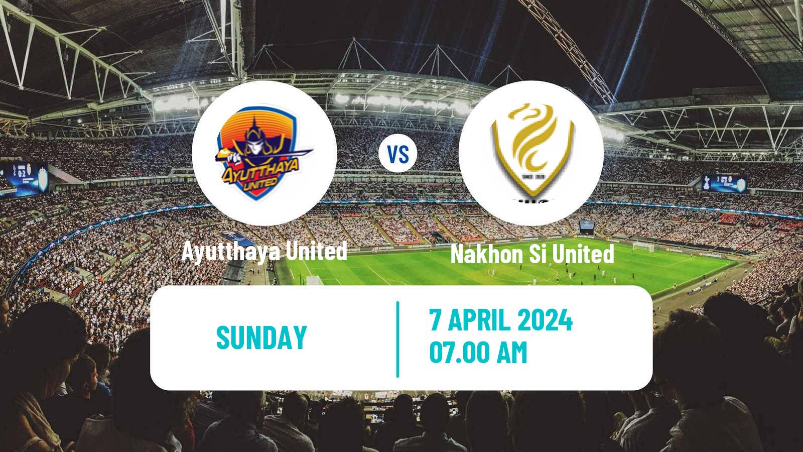 Soccer Thai League 2 Ayutthaya United - Nakhon Si United