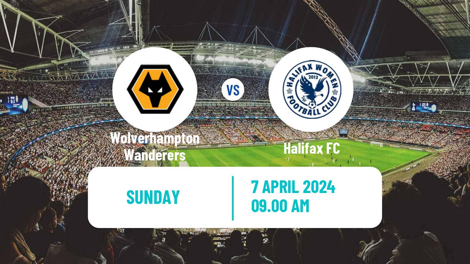 Soccer English National League North Women Wolverhampton Wanderers - Halifax FC