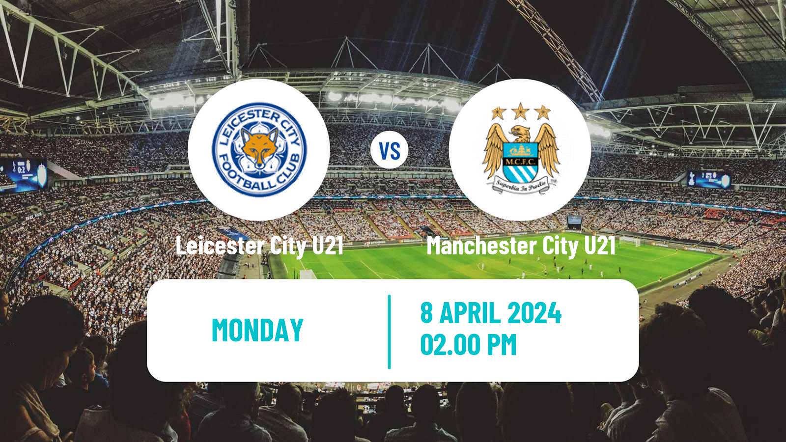 Soccer English Premier League 2 Leicester City U21 - Manchester City U21