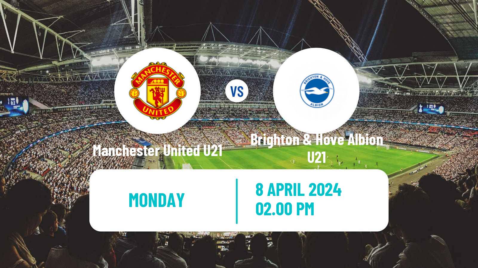 Soccer English Premier League 2 Manchester United U21 - Brighton & Hove Albion U21