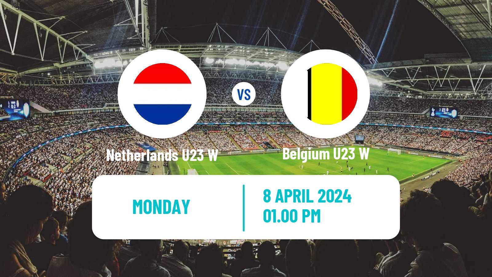 Soccer Friendly International Women Netherlands U23 W - Belgium U23 W