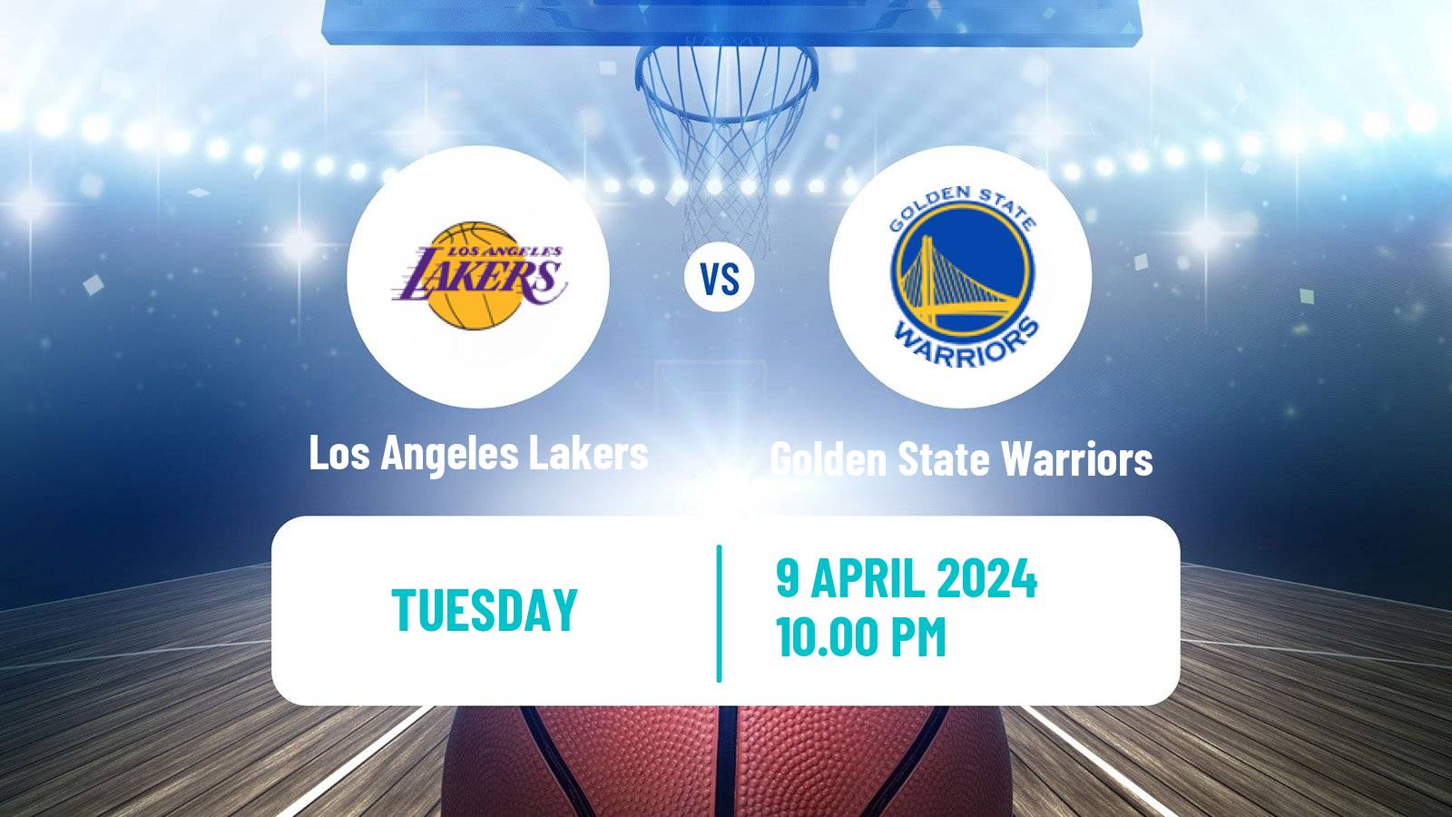 Basketball NBA Los Angeles Lakers - Golden State Warriors