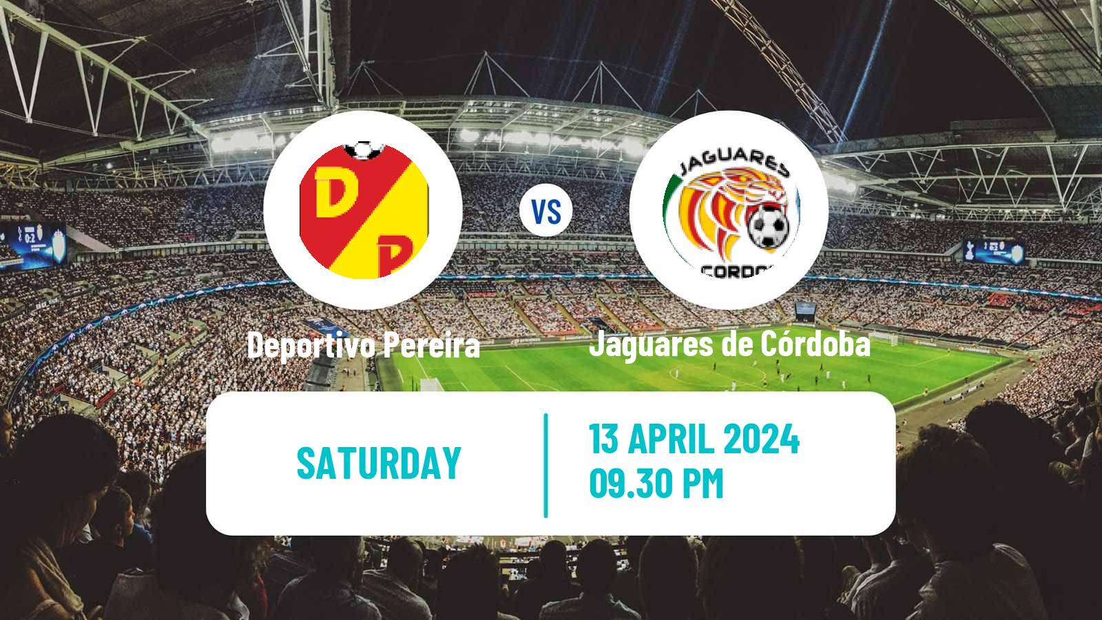 Soccer Colombian Primera A Deportivo Pereira - Jaguares de Córdoba