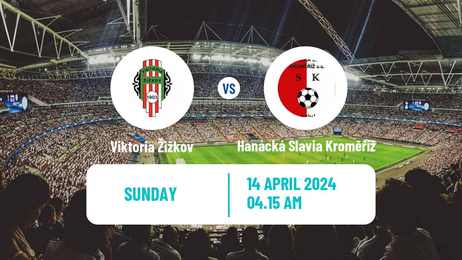 Soccer Czech Division 2 Viktoria Žižkov - Hanácká Slavia Kroměříž