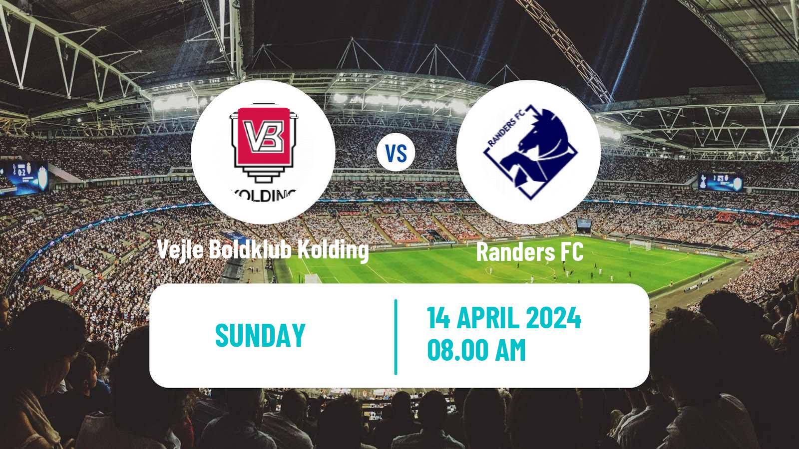 Soccer Danish Superliga Vejle Boldklub Kolding - Randers FC