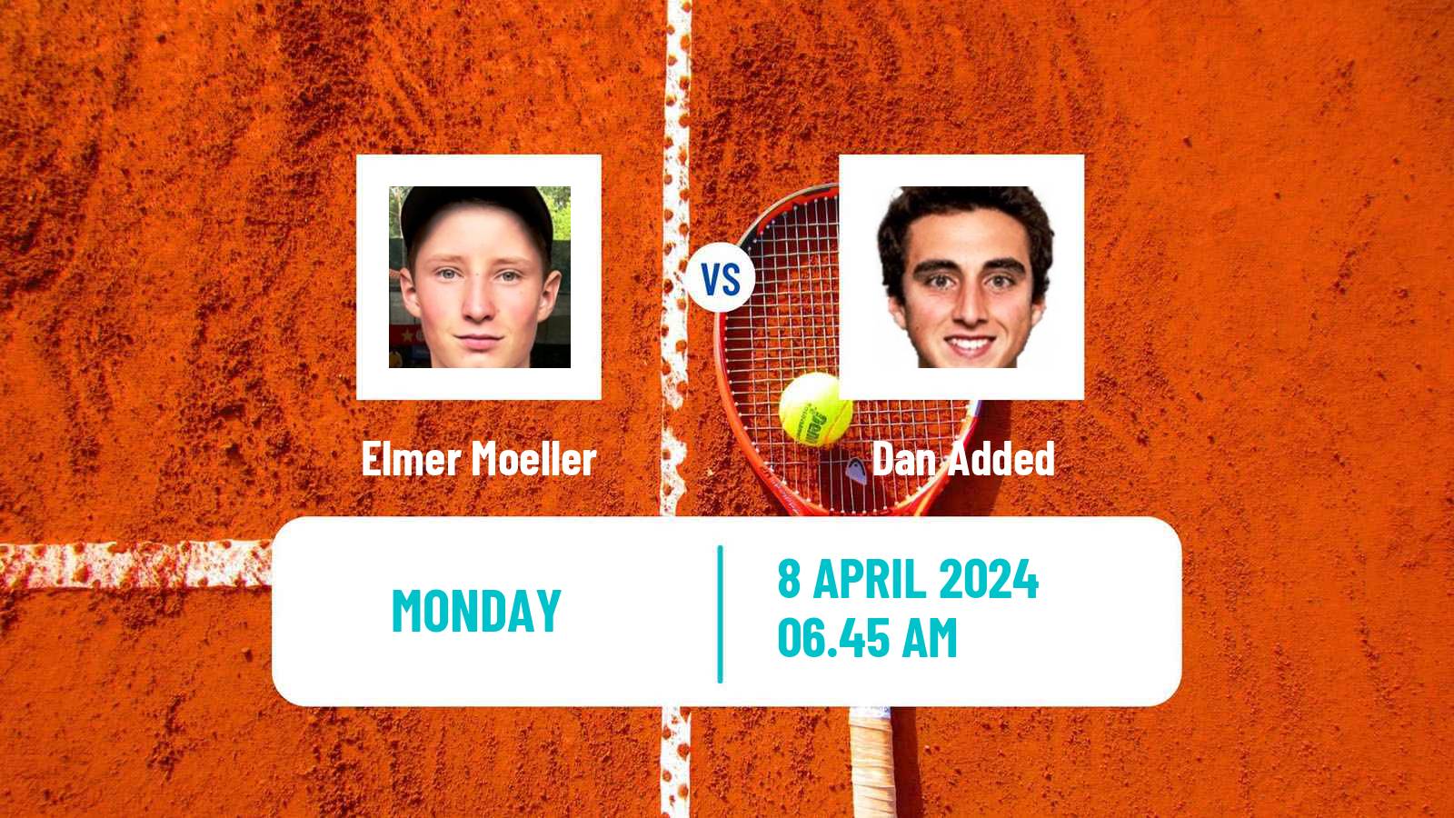 Tennis Split Challenger Men Elmer Moeller - Dan Added